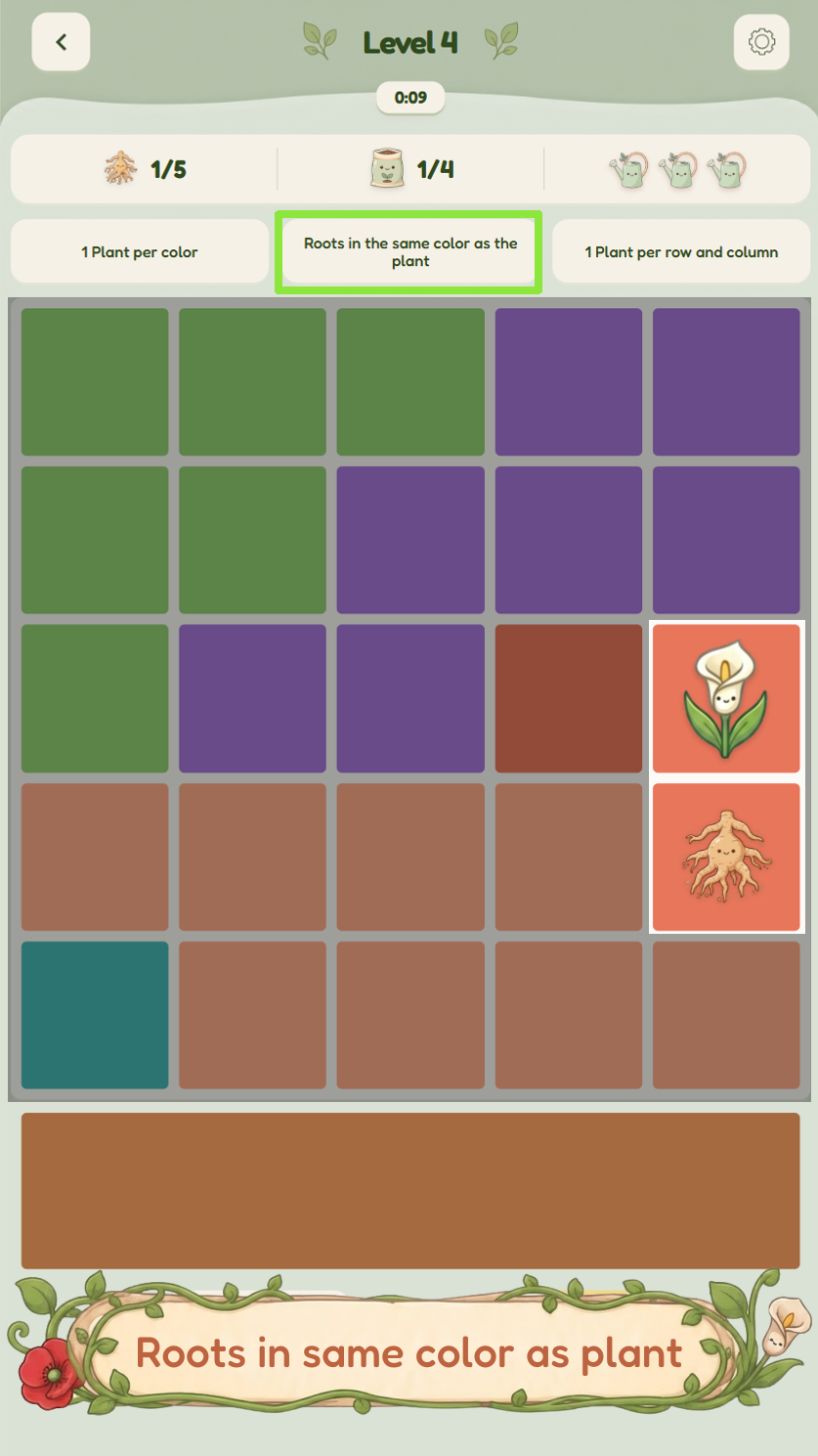 Growdoku personal garden